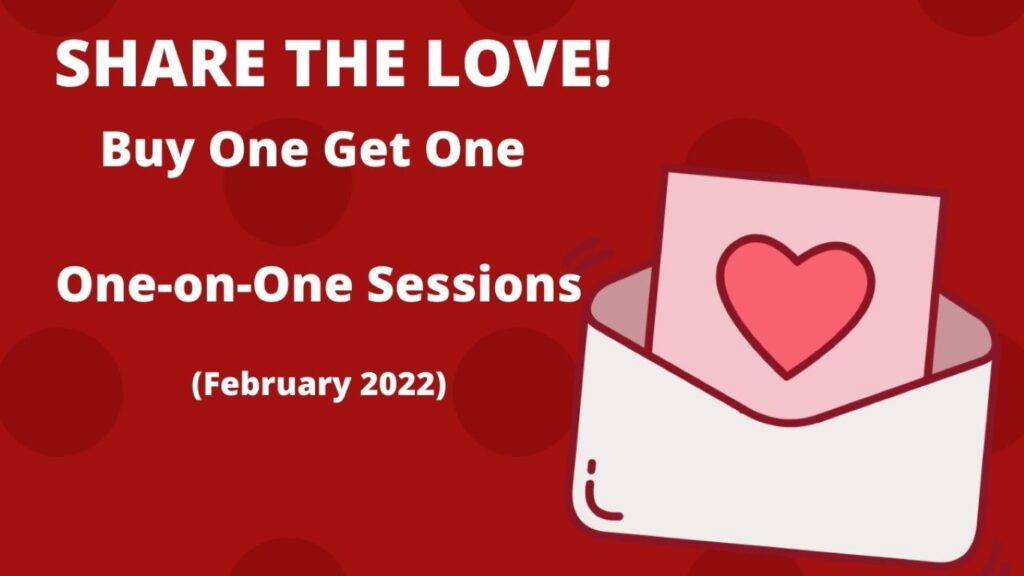 February 22 BOGO Coaching Special