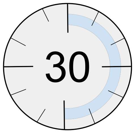 30 second clock