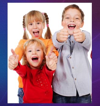 You've got this!
3 kids with Thumbs Up